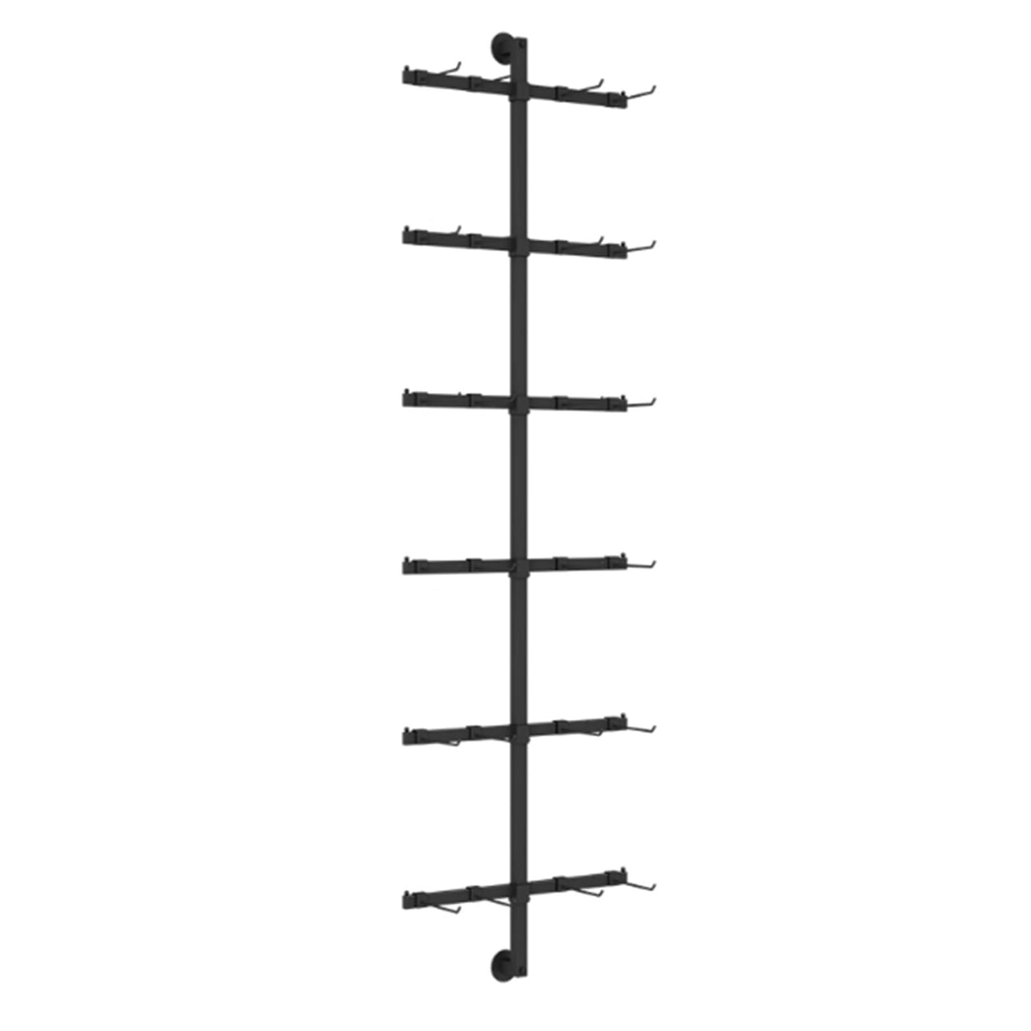 4 Tier Sock Display Stand, Metals, Retail Underwear Showshelves, Lingerie Bra Rack Swimsuit Organizer Hanger, Commercial Clothing Store Shelf, for Shorts,Hats(80 * 150cm)