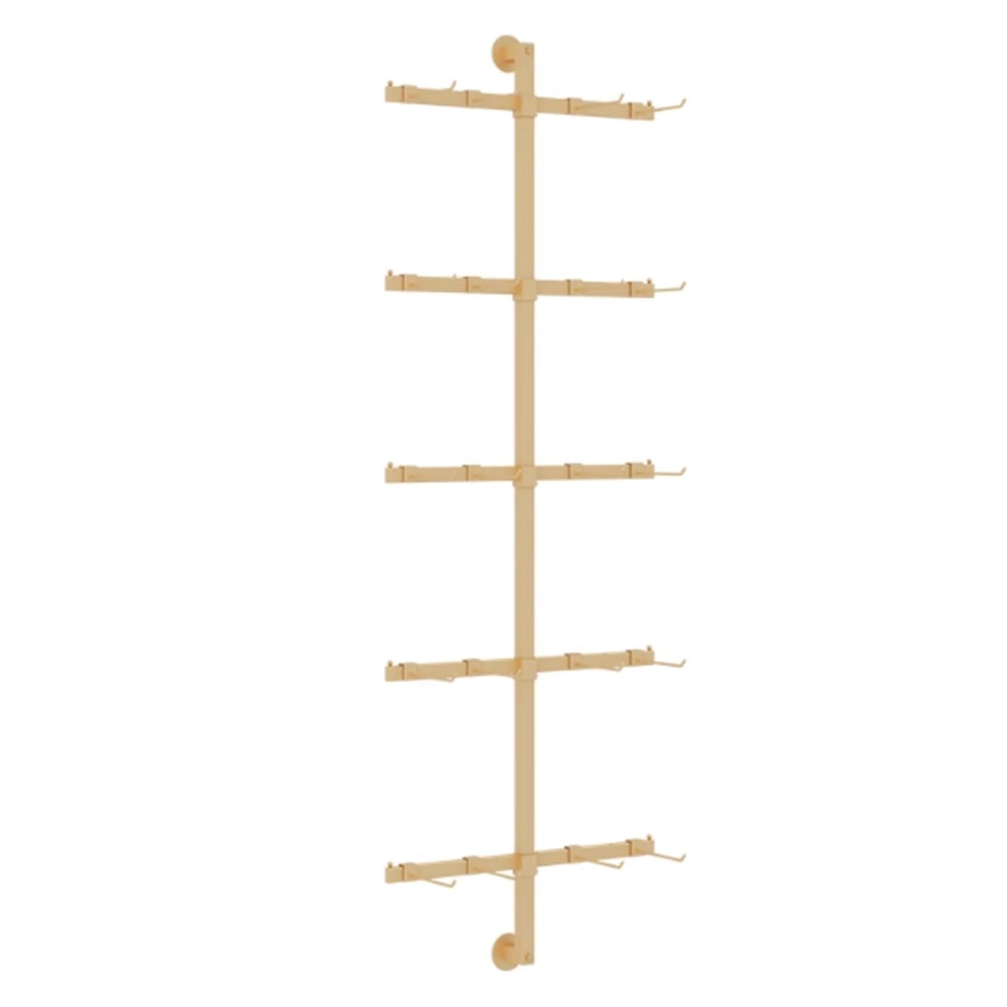 Underwear Display Stand with Hook, Metals, Retail Showshelves, Lingerie Bra Rack Swimsuit Organizer Hanger, Commercial Clothing Store Shelf, for Shorts,Hats, Sock40*120cm