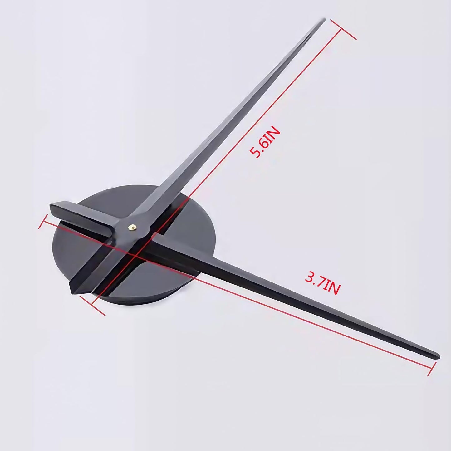 YJHWLF 3D DIY Wall Clock, LuminousFramelessSilent Living Room Dining Room Simple 3D Wall Sticker Wall Clock Creative Luminous DIY Acrylic Punch-Free Quartz Clock (15.8IN)