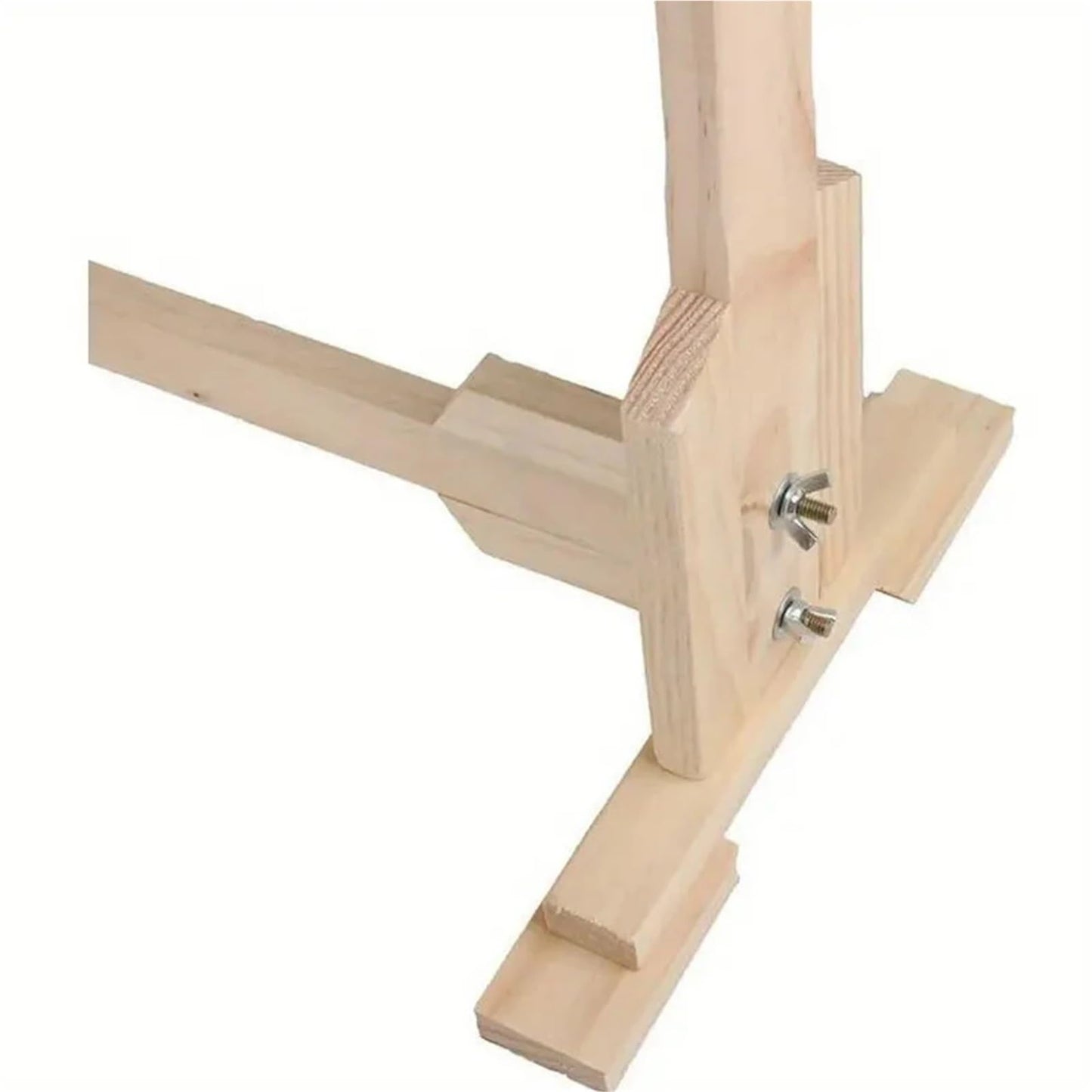 Cross Stitch Frame Wooden Cross Stitch Frame Height Adjustable Embroidery Rack Stand for Stitching Sewing Craft(US 6)
