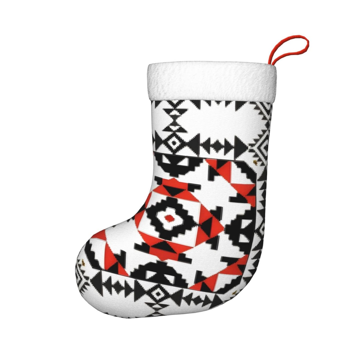 UUIKLPOL Decorative Art Print Holiday Decorative Socks,Classic Christmas Stockings Festive Ornaments,Joyful Season Socks