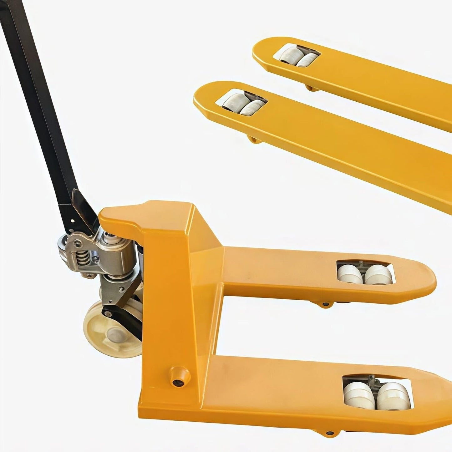 Pallet Jack Short Fork Manual Pallet Jack for Tight Space Warehouse Material Handling Pallet Truck(Large)