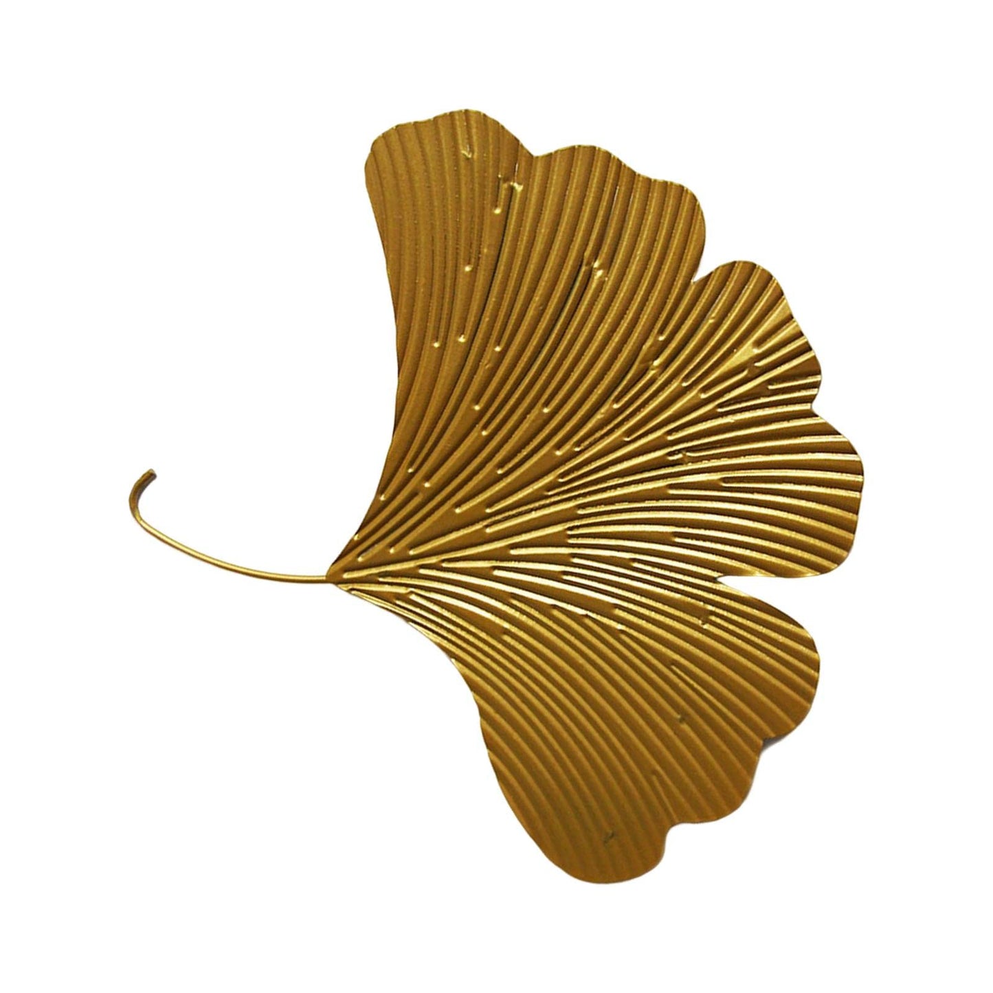 Baoblaze Ginkgo Leaves Wall Art Sculpture, Modern Iron Ginkgo Leaves Wall Decor for Farmhouse, Small (8.27 x 8.27 inches), Bathrooms, Kitchens, Living Rooms, Bedrooms, Children's Home Office