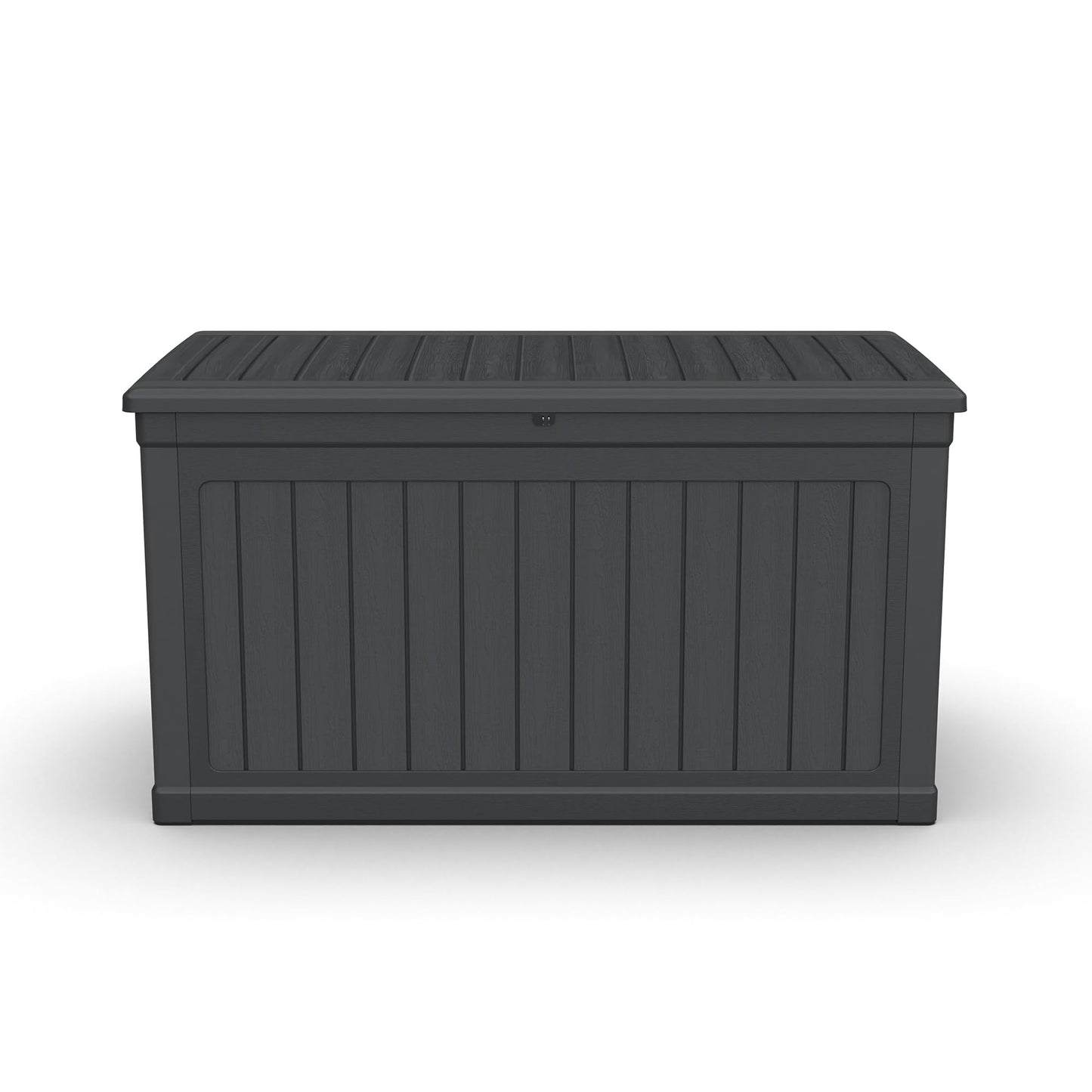 Seeheool 230 Gallon Large Outdoor Storage XXL Deck Box for Patio Furniture, Outdoor Cushions, Garden Tools and Sports/Pools Equipment, Waterproof Resin, Lockable, Black