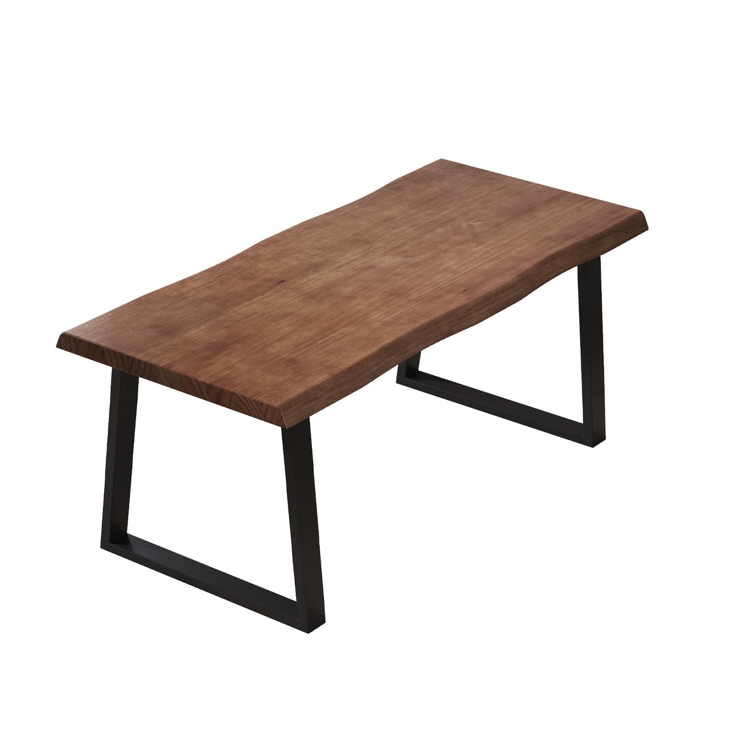Pine computer desk, modern solid wood home office desk, long rural farmhouse pine dining table, administrative workstation computer desk, suitable for living room and dining room (55inch)