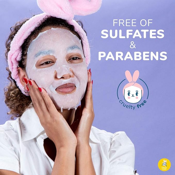 FACETORY K Beauty Face Mask Skin Care - BEST OF 7 COLLECTION Sheet Mask Set (14 pc) | Natural Premium Korean Face Mask For All Skin Types - No Sulfates No Parabens