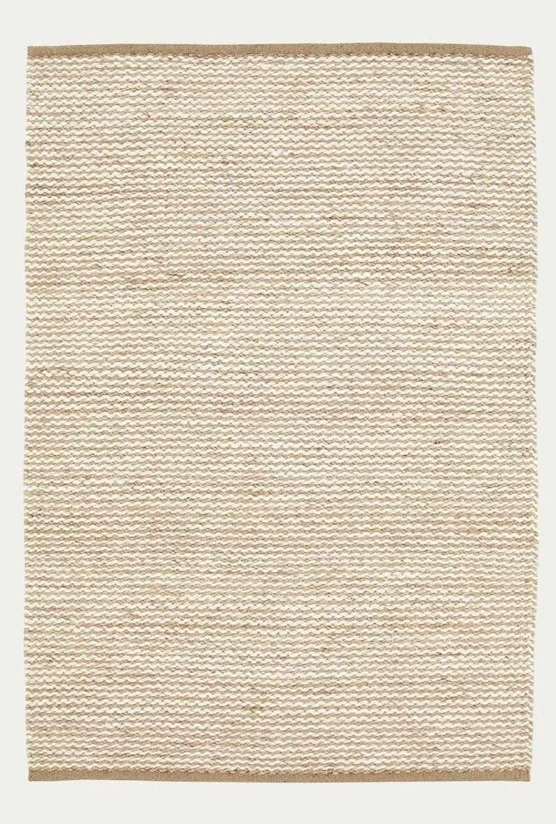 PLANET ARTS Natural Jute Rug for Living Room & Bedroom – Handcrafted Eco-Friendly Jute Carpet, Farmhouse & Boho Decor Area Rug – Durable Woven Construction – Many Sizes- (2.5x4 Feet)