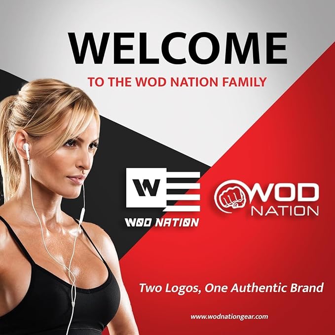 WOD Nation Flexible Hook-Grip Athletic Tape – Easy-Tear, Sweat-Proof Thumb & Finger Strips for Weightlifting
