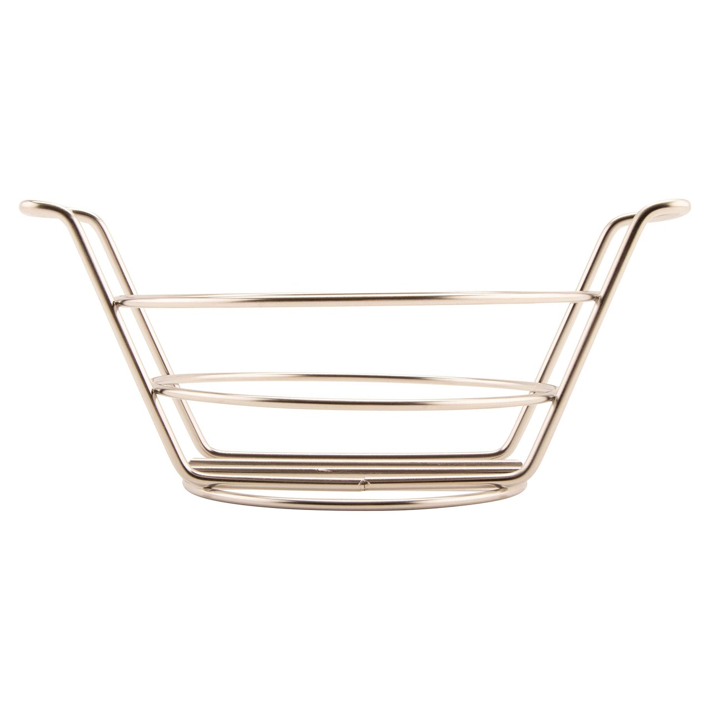 7" Stainless Steel Round Basket with Handles, Clipper Mill by GET 4-22784 (Qty,1)