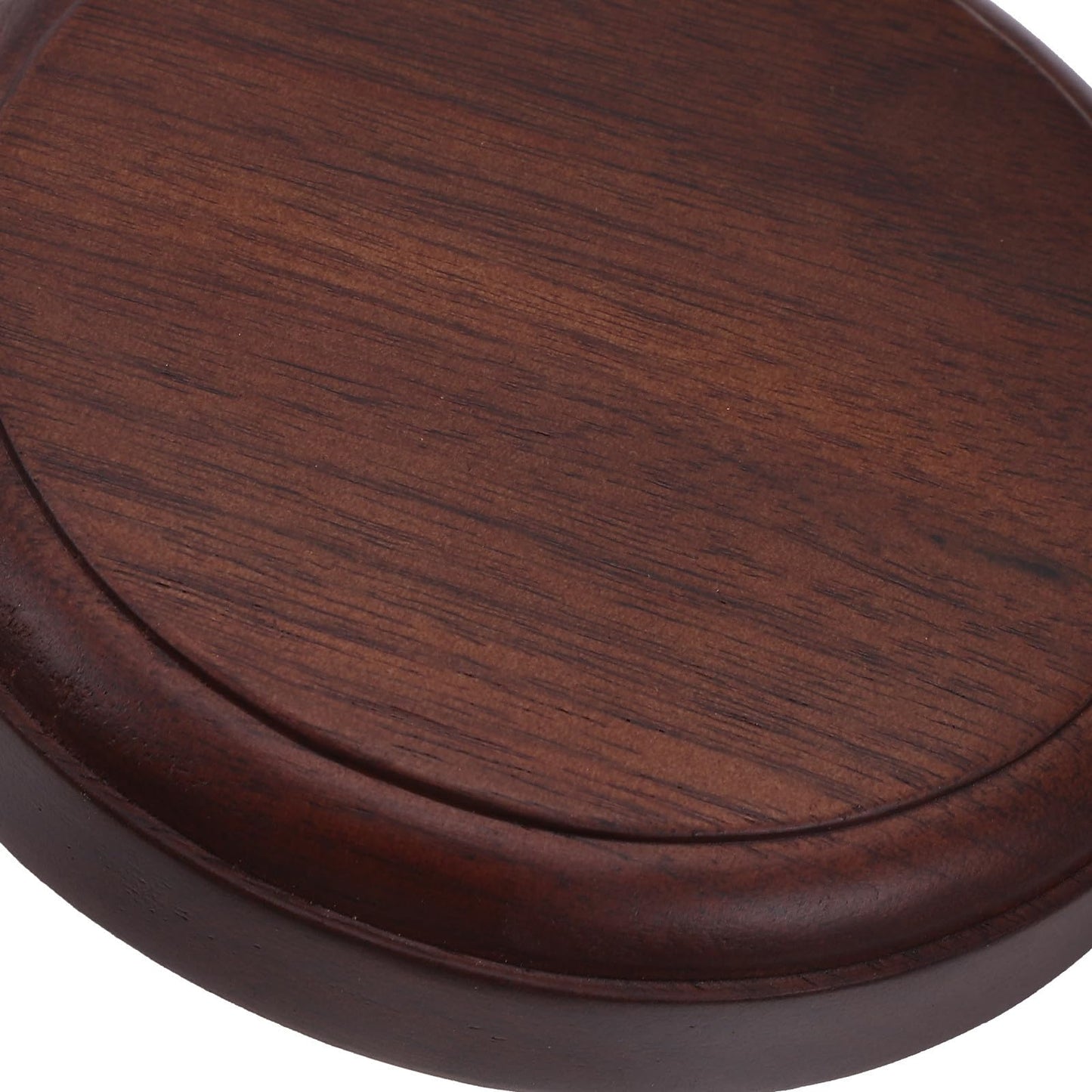 Cabilock Plant Stand Indoor Wooden Stool Round Risers For Decor Plant Pedestal Stand Farmhouse Rustic Decorative Display Flower Holder Pedestal Brown