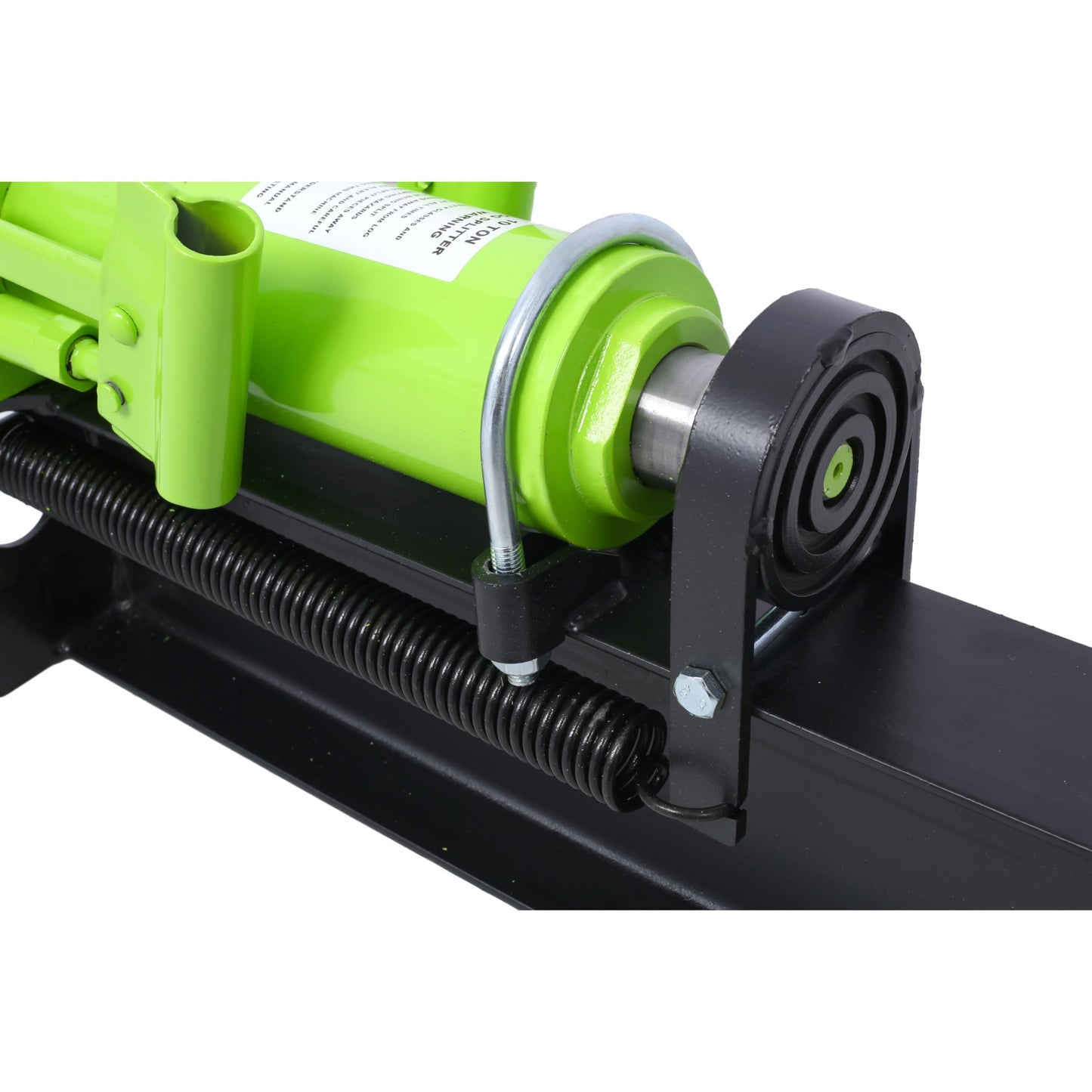 10 Ton Horizontal Log Splitter Wood Cutter Manual Hydraulic 2 Speed Wheel Hydraulic Log Splitter: Durable Manual Wood Splitter with Horizontal Full Steel Beam, Labor-saving Machine - Stable and Safe