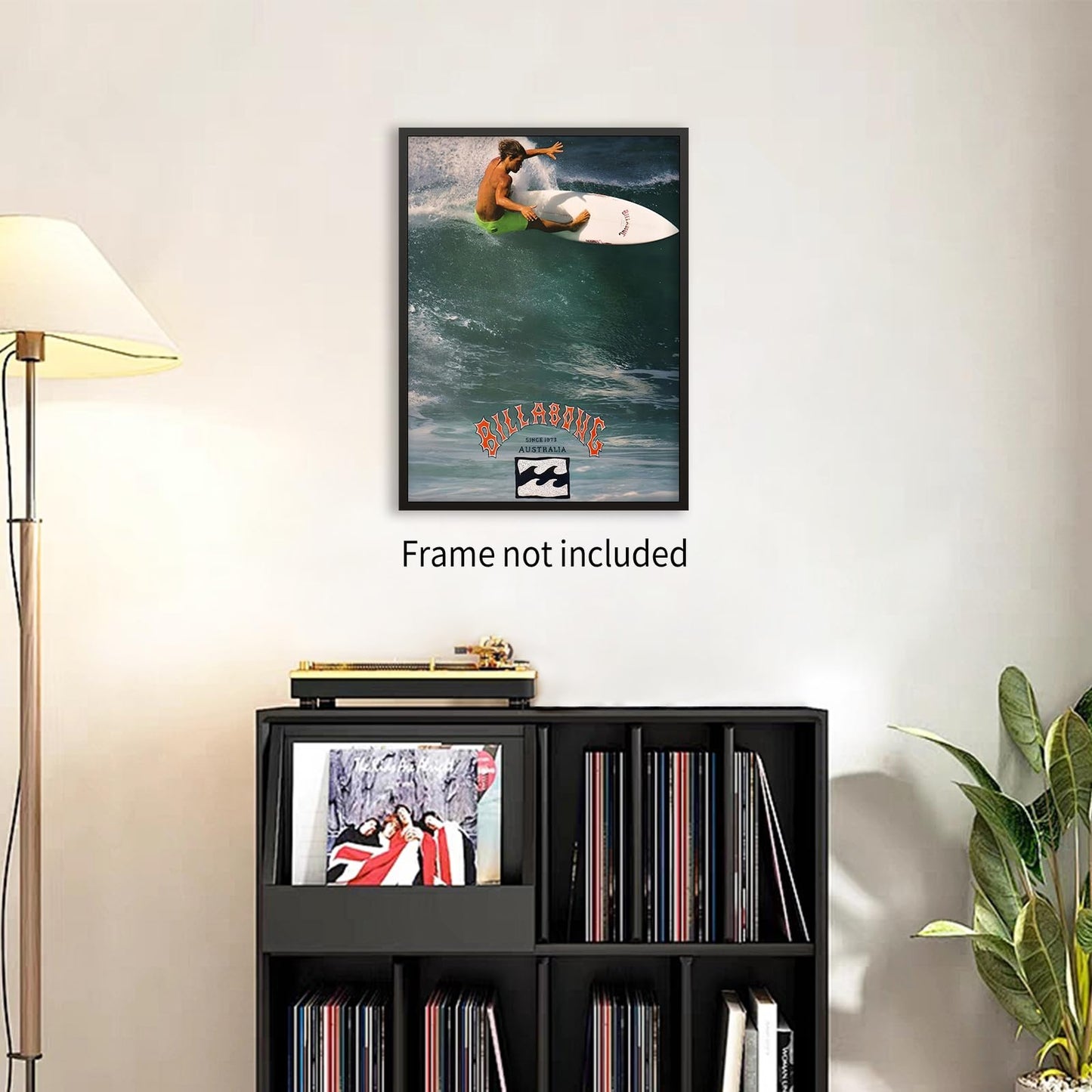 Jefuzh 90s Beach Ocean Surf Posters Summer Surfing Wall Art Trendy Coastal Surfer Picture Prints for Apartment Bedroom Wall Decor 12X16 inch Unframed