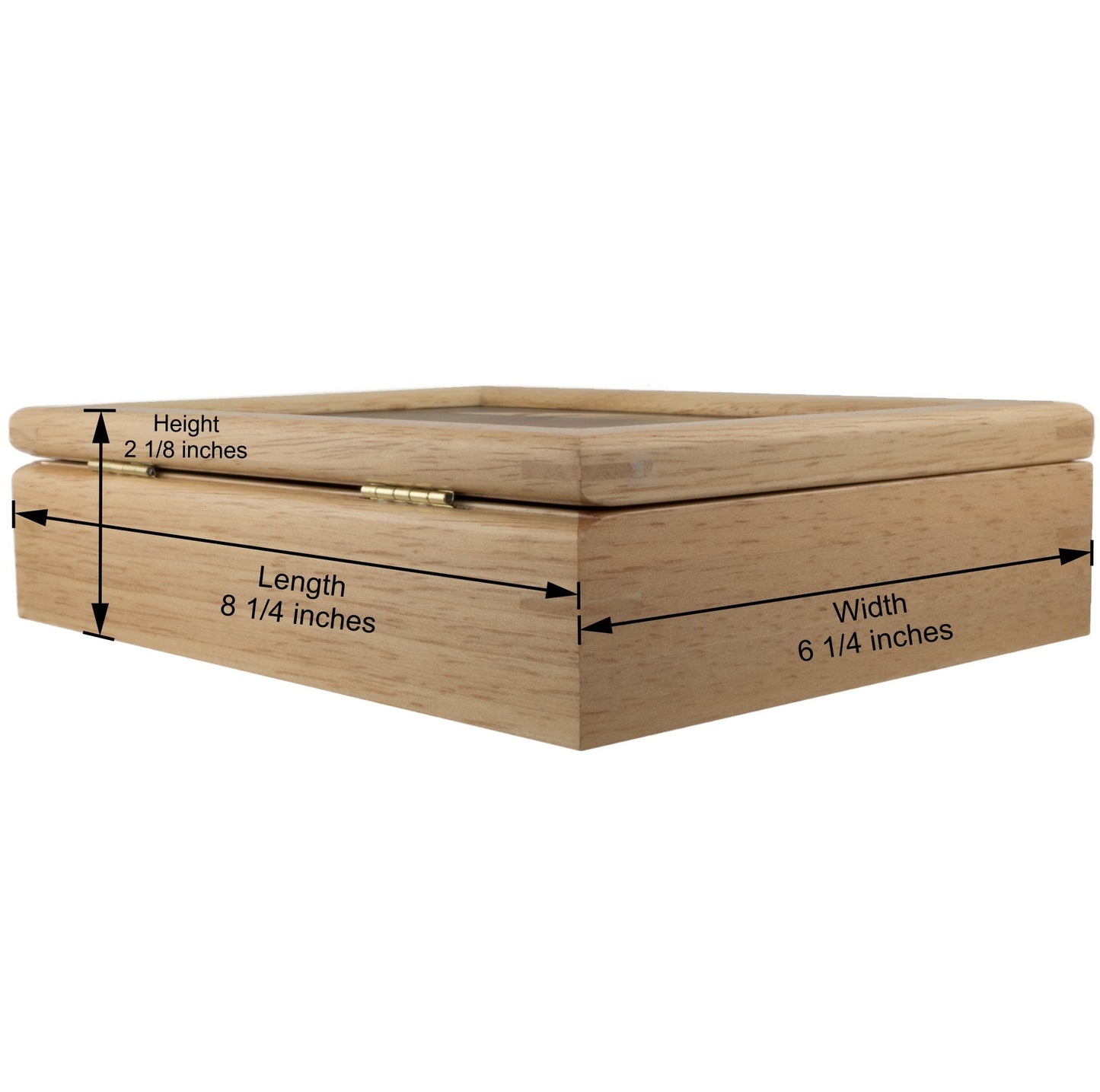 MarqArt Wood Art Loon Box - Handmade in USA - Unmatched Quality - Unique, No Two are the Same - Original Work of Wood Art. A Bird Gift, Ring, Trinket or Jewelry Box (#2143 The Loon 6x8x2)