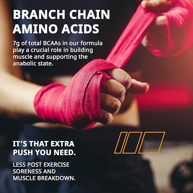 Granite Essential Amino Acids Powder for Muscle Recovery and Growth with 10g EAAs and 7g BCAAs - Soy-Free, Gluten-Free, 448g (30 Servings), Orange Creamsicle Flavor