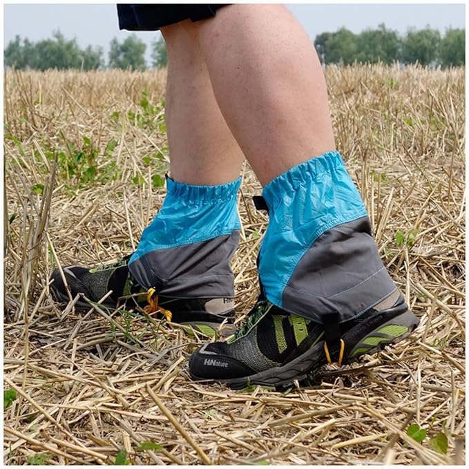 Short Leg Gaiters,Shoe Covers,Hiking Gaiters,Lightweight and Adjustable, Available in All Seasons,Waterproof,for Men and Women Hiking, Mountaineering,Walking, Hunting