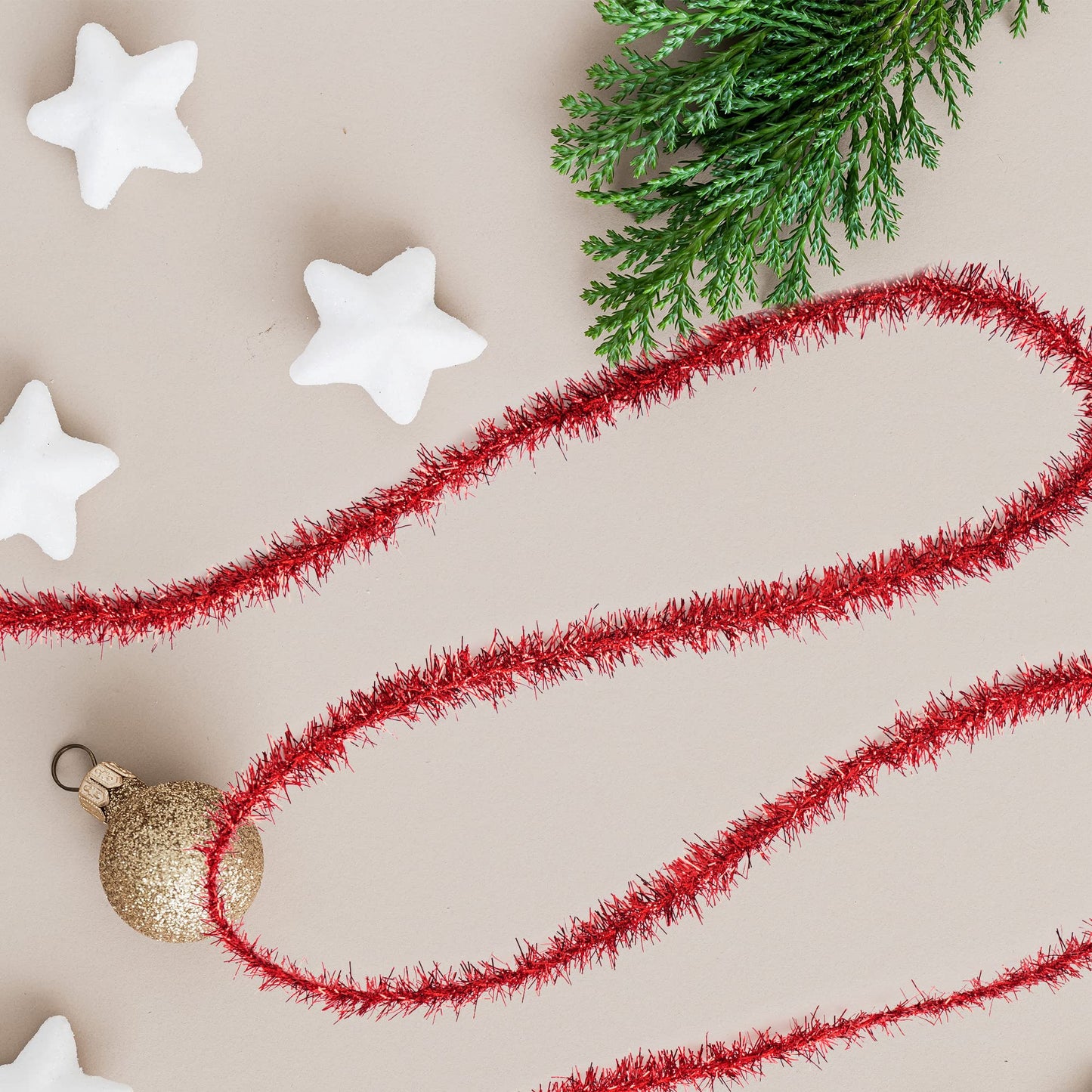 WBCBEC 66 Feet Christmas Tinsel Garland Metallic Holiday Tinsel Garland Twist Tinsel Thin Glitter Tinsel Garland Decoration for Christmas Tree,Wedding Birthday Party Decorations Supplies (Silver)