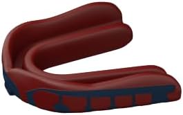 Velocity Champion Adult Mouthguard, 1 Pack, Navy & Red - for Ages 18 and Up - Ideal for Lacrosse, Football, Hockey, Basketball, Soccer, Boxing, Martial Arts, Field Hockey, and More