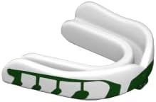 Velocity Champion Junior Mouthguard, 2 Pack, Green & White - for Ages 5 to 10 - Ideal for Lacrosse, Football, Hockey, Basketball, Soccer, Boxing, Martial Arts, Field Hockey, and More