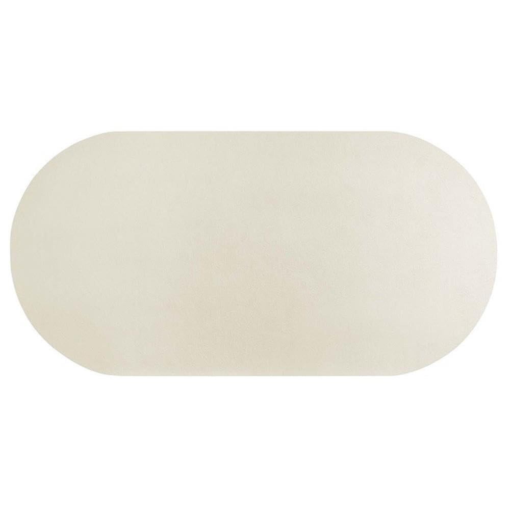 Modway EEI-6764-WHI Caspian 72" Oval Concrete Dining Table, White