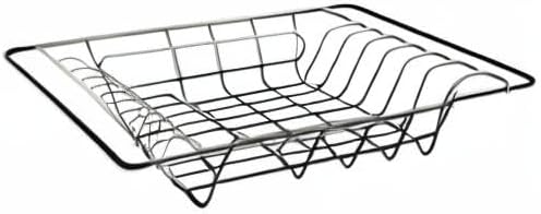 Better Houseware Over Sink Dish Drying Rack Space-Saving Dish Rack for Kitchen Counter Stainless Steel 19.25 x 8.25 x 4.5