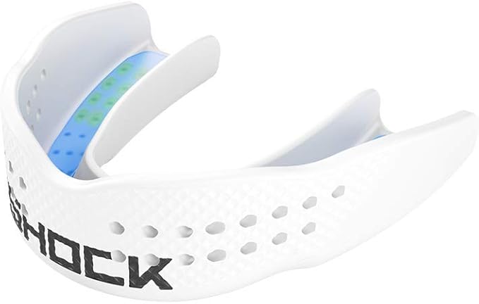 Shock Doctor Sports Mouth Guard, Breathable Low Profile Custom Fit, Basketball, Football, Lacrosse, Hockey & More
