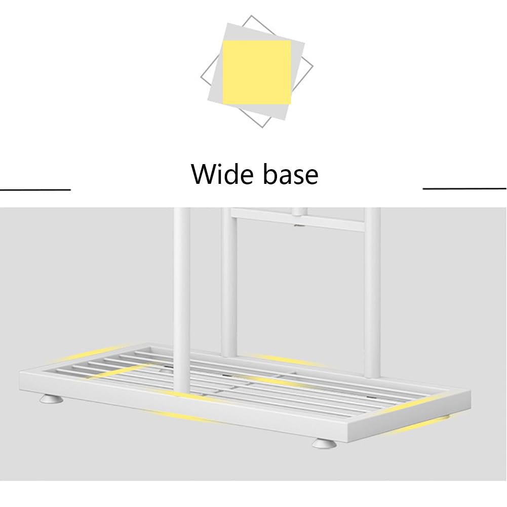 BouPower Metal Plant Stand, Indoor & Outdoor 6 Tier 7 Potted Plant Shelf, Corner Plant Stand, Tiered Plant Stands for Living Room, Office, Garden, Patio, Balcony, Gold