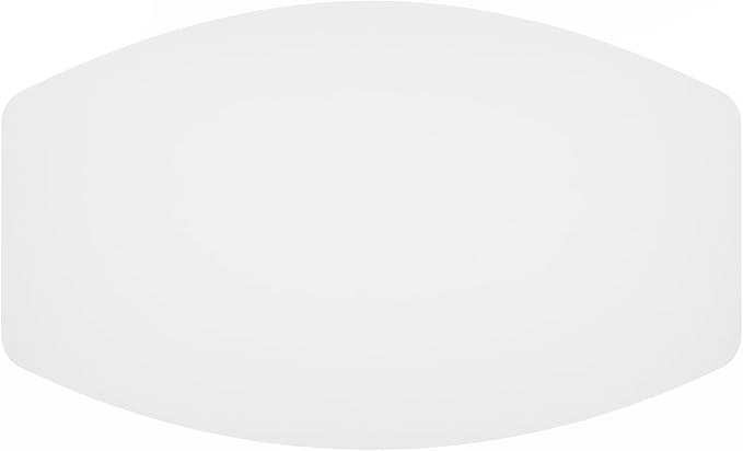 Furinno Simple Design Coffee Table, 2-Tier Modern Center Table with Lower Shelf, Round Corner Side Table, for Living Room, Bedroom, Home Office, White