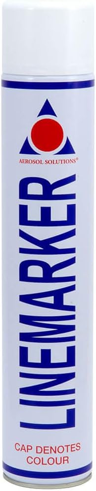 Line Marker, Grass and Road Spray Paint, Athletic Field Striping Paint Spray -White 26 Fl Oz (Pack of 1)