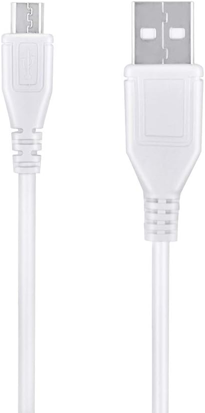 3.3ft H1n ABLEGRID White Micro USB Power Cable Charger Cord Lead Plug for Zoom Handy Recorder Worldwide
