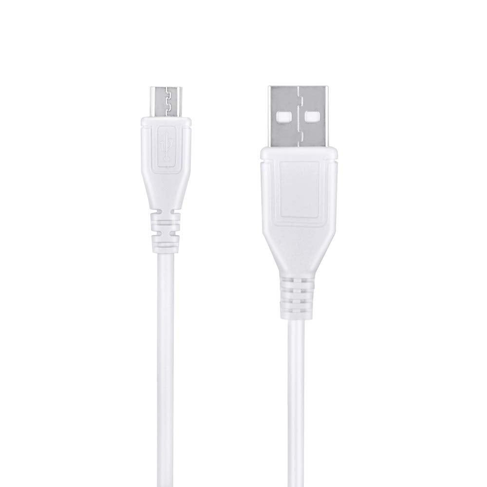 3.3ft M21 M23 MP3 White Micro USB Charging Cable Charger Cord Lead for Edifier Bluetooth Compact Portable Player