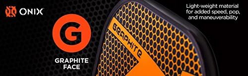 Onix Z5 Graphite Pickleball Paddle with Cushion Grip and Paddle Cover