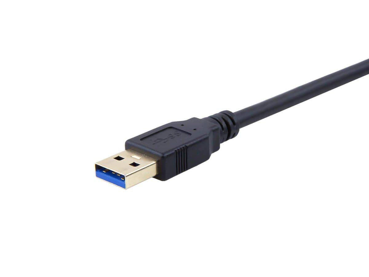 3.0 6 Monoprice USB Type-A to Type-B Cable - Male to Male, Feet, Black - Select Series