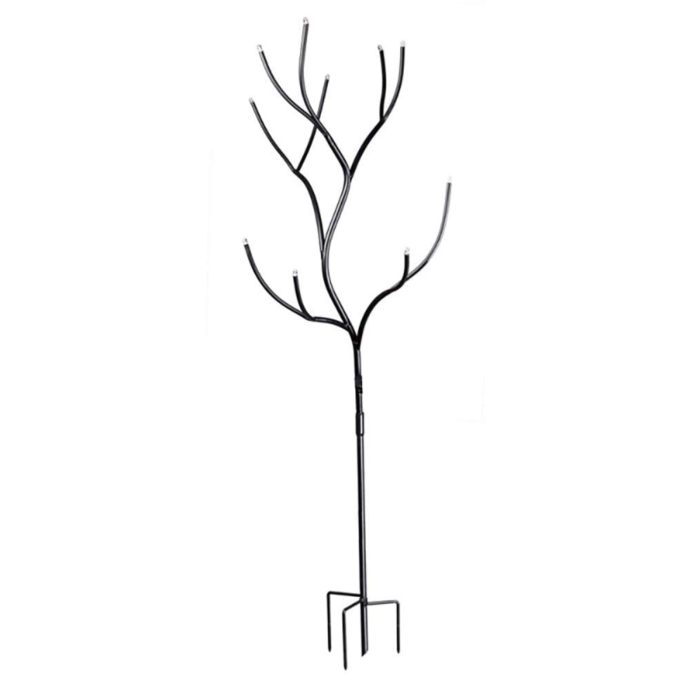 Evergreen Garden Glass Bottle Tree, Metal Bottle Trees for Garden Outside, Decorative Bottles Holder for Outdoor Wedding Christmas Party Decoration (Bottles Sold Separately)
