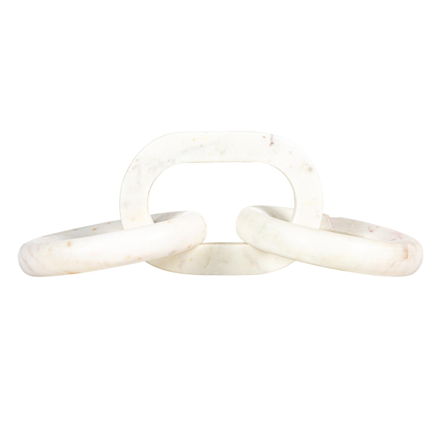 Bloomingville Marble Chain Décor, White
