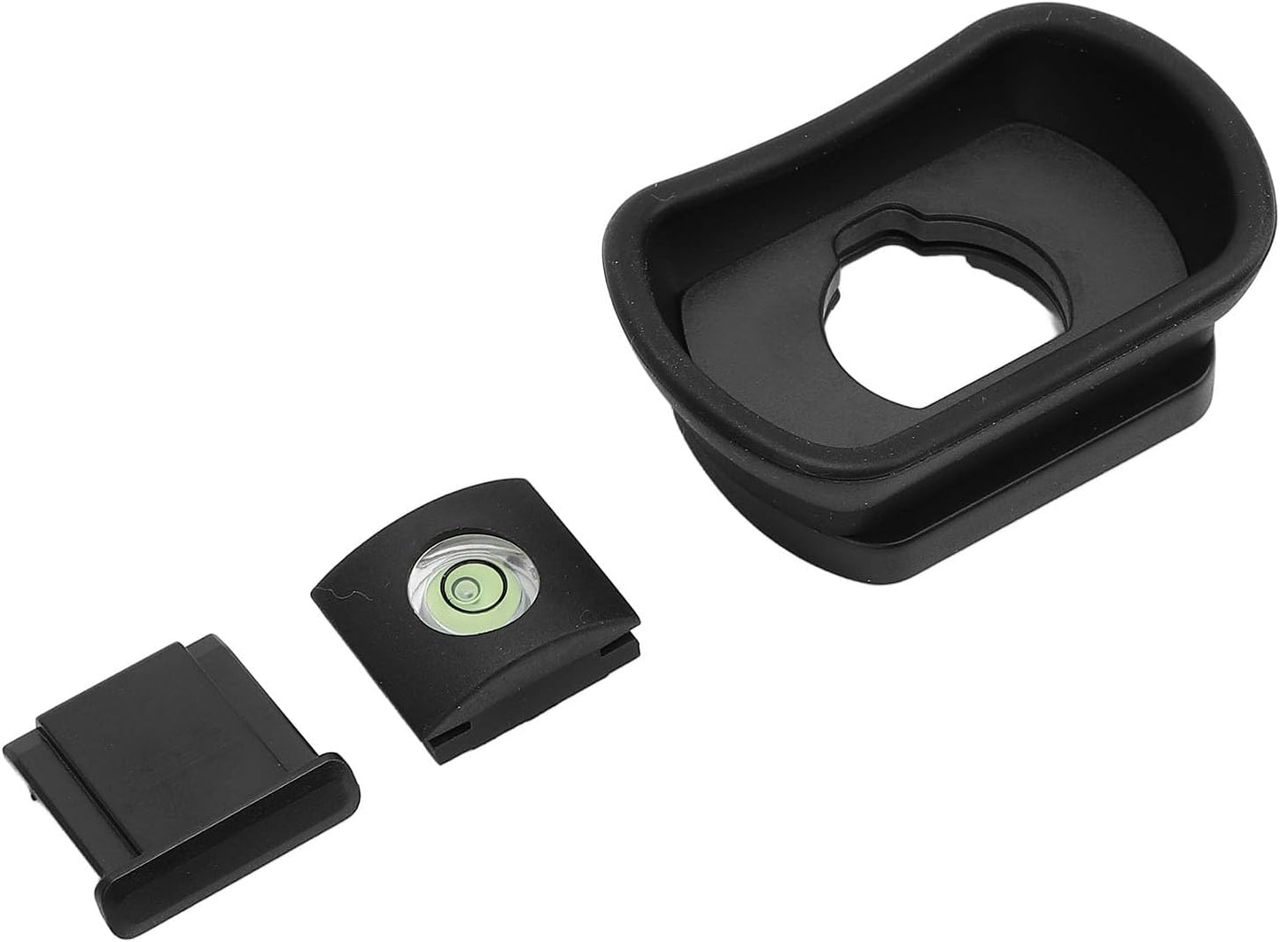 3 Set GFX100II 100 XH1 XH2S Camera Viewfinder Eye Cup, Pcs Hot Shoe Cover and Bubble Level with Comfortable Material