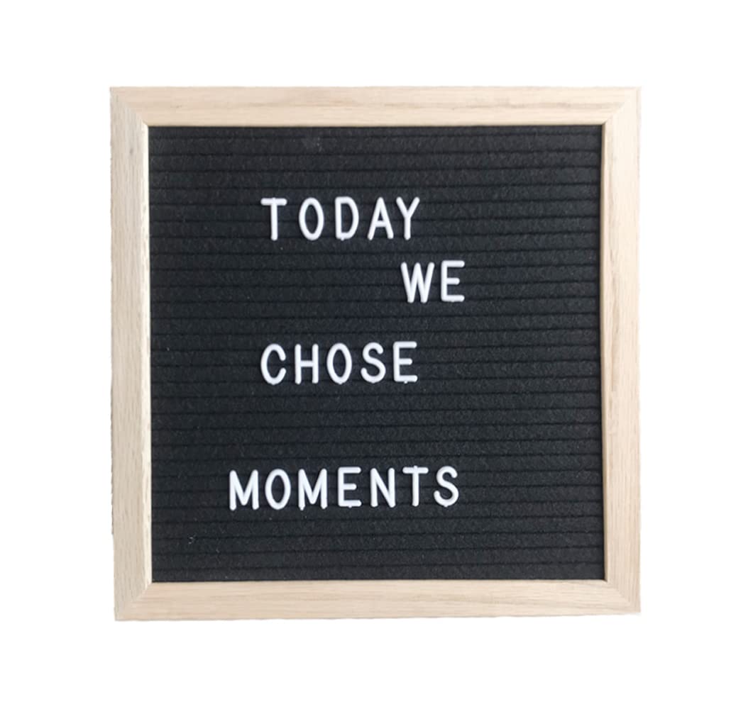 Felt Board Felt Letter Board, 10 x 10 inch Message Board Word Board Letter Board Sign Bulletin Board Letters, Pregnancy Announcements Baby Announcement Sign, Valentines Day Gifts for Her Letterboard