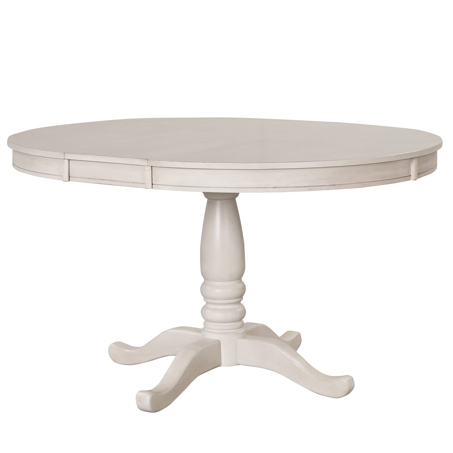 Merax Dining Table Set for 4,Retro Style Chairs with Solid Wood Legs for Kitchen Diningroom
