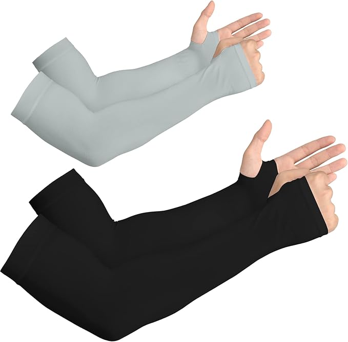 YESLIFE UV Sun Protection Arm Sleeves for Men & Women,UPF 50 Cooling Sports Sleeve
