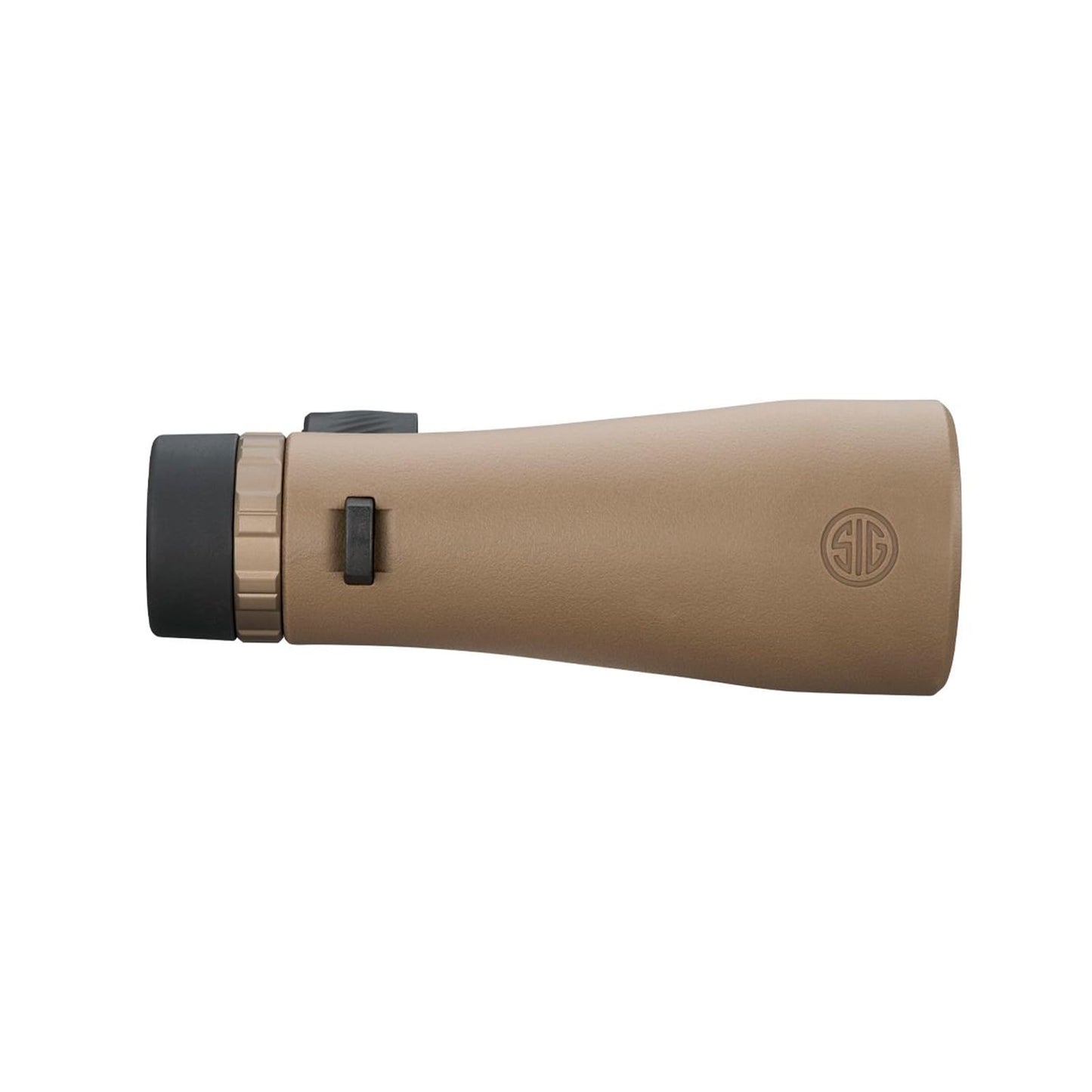 SIG SAUER Canyon HD Durable Fogproof Waterproof IPX-7 Rated Tripod-Adaptable Hunting Binoculars with Multicoated Lenses, Harness Strap, Covers & Case Included, Flat Dark Earth - 12x50mm