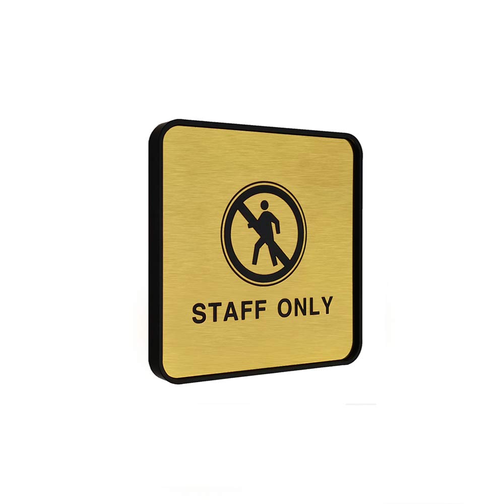 Custom Engraved Door Suite Wall Sign | Office Sign | Personalized Wall Plaque | Business Doctor Law Firm Home Office Cafe Shop | Up to 5 Text Lines Adhesive Backed or Simple Keyhole Mounti (6" x 6")