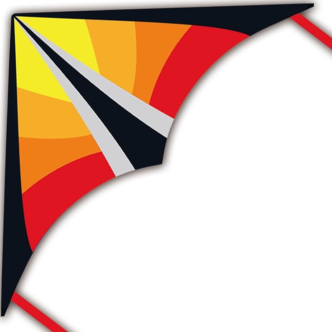 Delta Beginner Kite for Kids & Adults, Easy to Fly Beach Kite