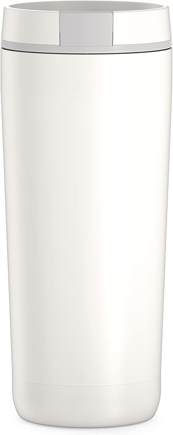 ALTA SERIES BY THERMOS Stainless Steel Tumbler 18 Ounce, Sleet White 18 Ounce, Sleet White