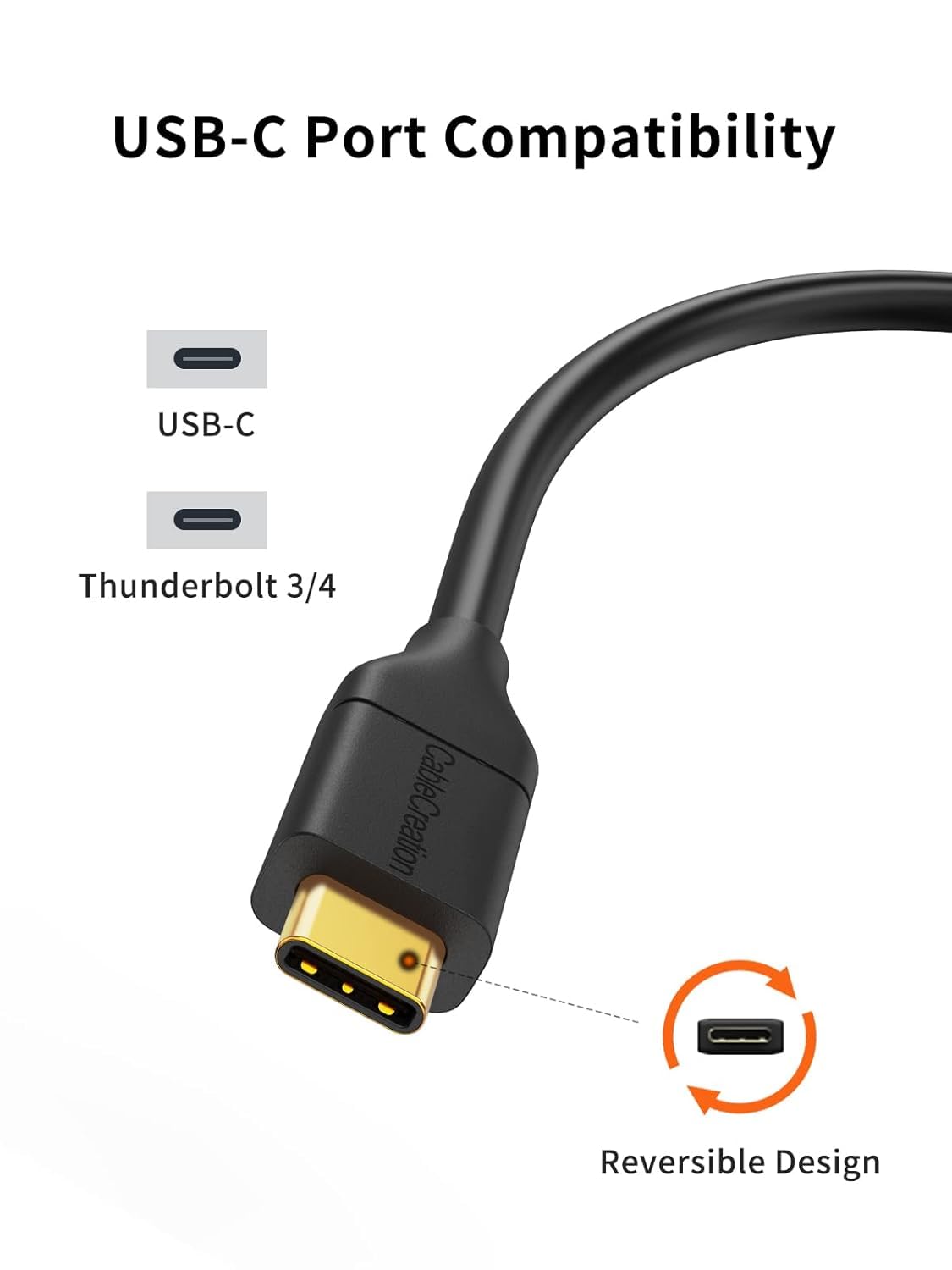 3.1 10FT, 5Gbps 3 Black,3M CableCreation USB C to USB B Cable USB Type B to USB C Cable for Thunderbolt Host MacBook