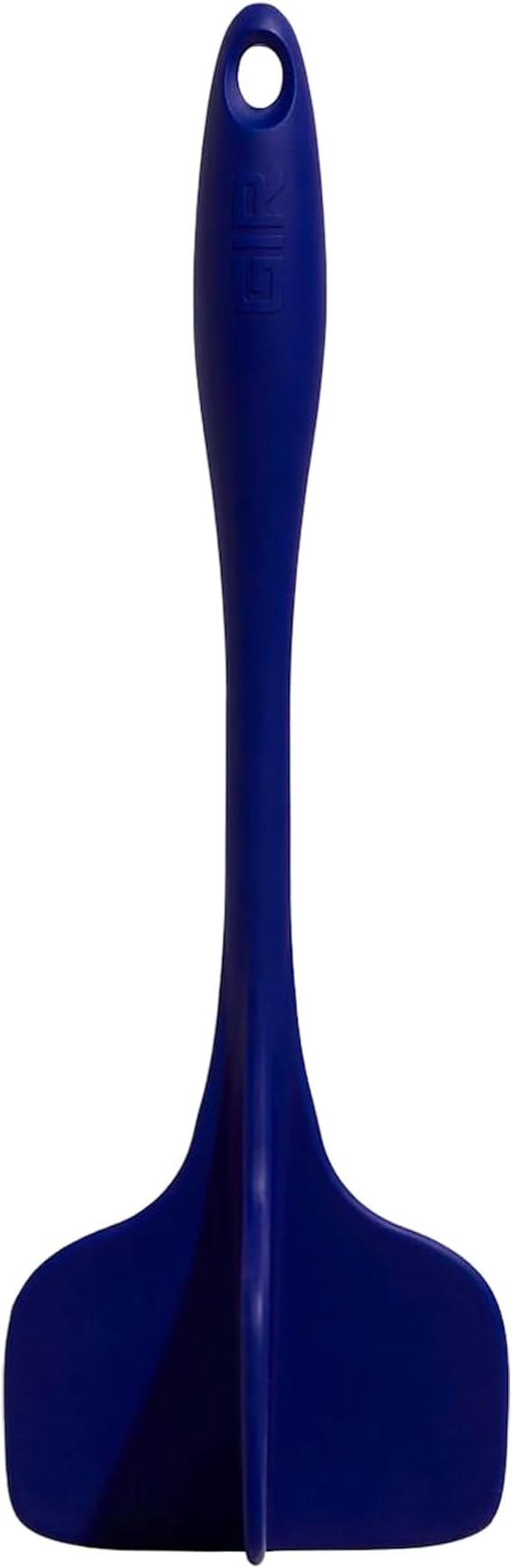 GIR: Get It Right Silicone Potato Masher & Quad Meat Chopper - 12 In Navy - Heat Resistant up to 425°F Fiberglass Core - 7-Blade Ground Meat Chopper & Food Masher - Dishwasher Safe Kitchen Gadget