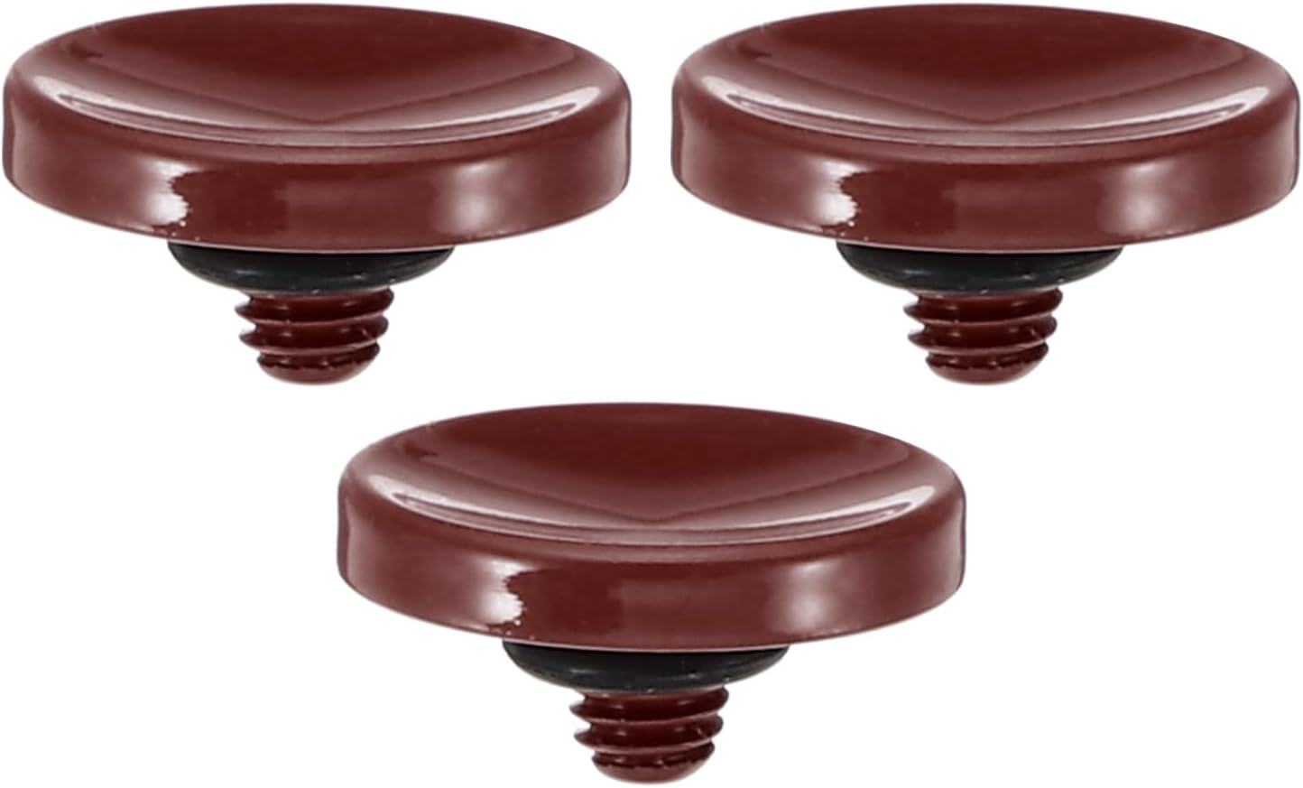 3 Pack PATIKIL Camera Shutter Button, Soft Shutter Release Button Pure Copper Camera Button Concave Suitable for Nikon