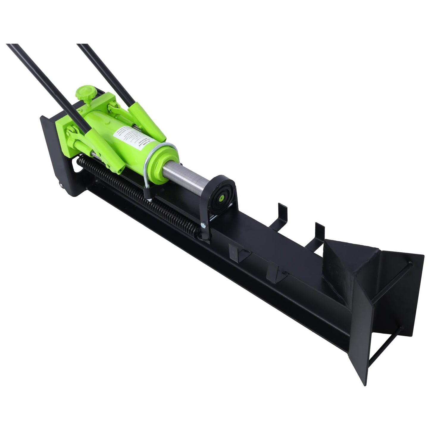 Geelife 10 Ton Horizontal Log Splitter - Steel Blackish Green - Powerful Labor-Saving Machine - Outdoor Use -