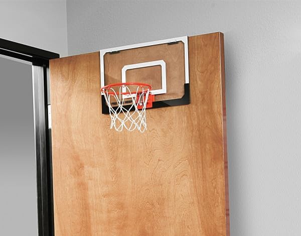 SKLZ Pro Mini Indoor Basketball Hoop - Over The Door ??Portable - Great For Home, Dorms, Offices, and Gifts
