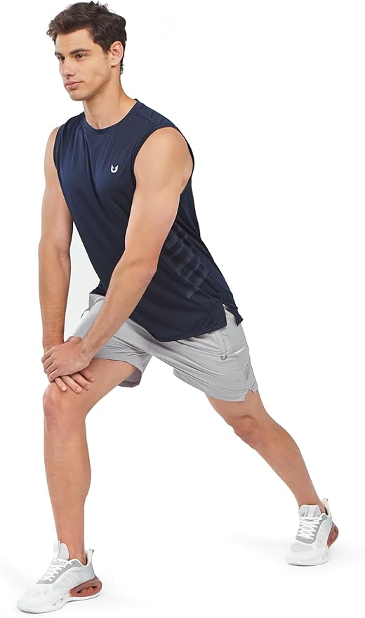 NORTHYARD Men's Athletic Workout Tank Top Running Gym Sleeveless Shirts Quick Dry Lightweight Training Sport Muscle Tank