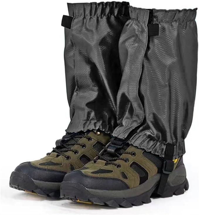 Ankle Gaiters,Lightweight Adjustable Leg Gaiters for Men Women, Waterproof Hiking Gaiters for Snow,Trail Running,Hiking,Hunting,Walking,Skiing