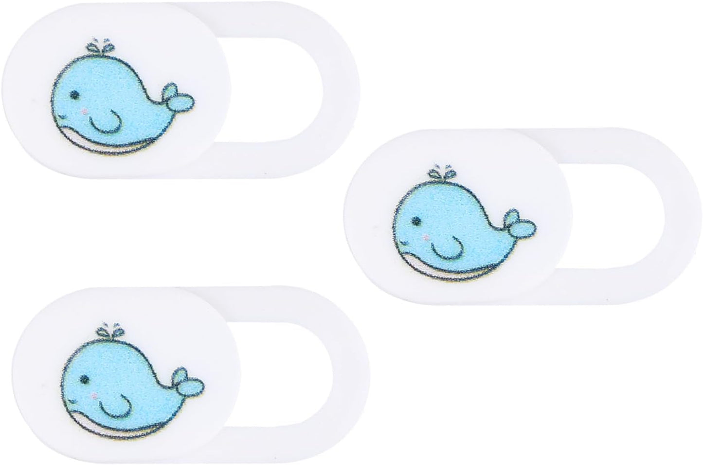 3 Pack ARTIBETTER Whale Pattern Webcam Cover Slide Privacy Protection for Laptop Tablet Computer Lens